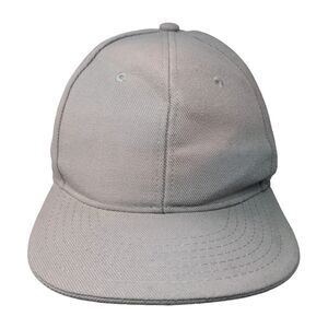 Hatco Fitted Hat Gray 7 1/2 Premium Original Flat 6 Panel Blank
